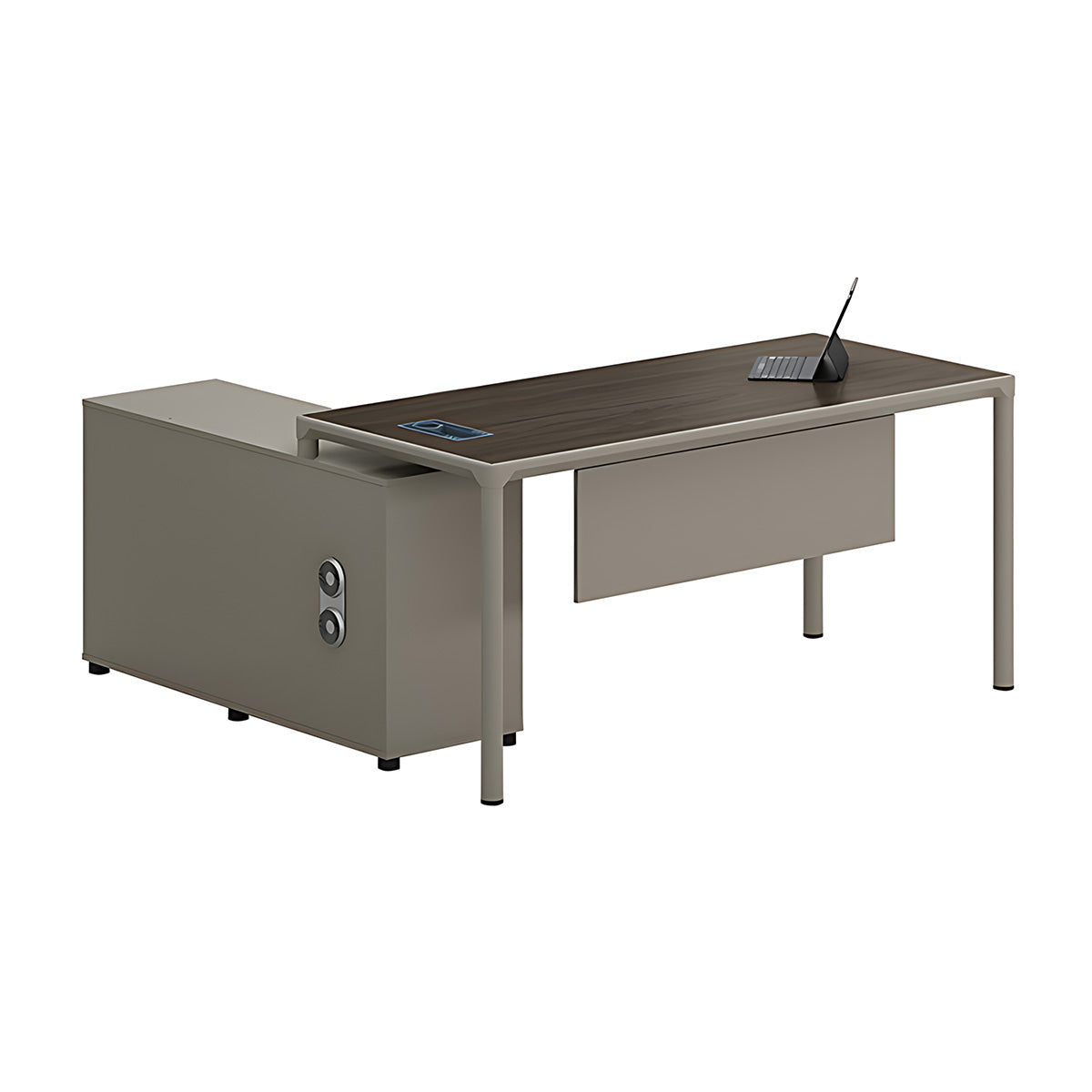 Modern Minimalist Single Executive Desk