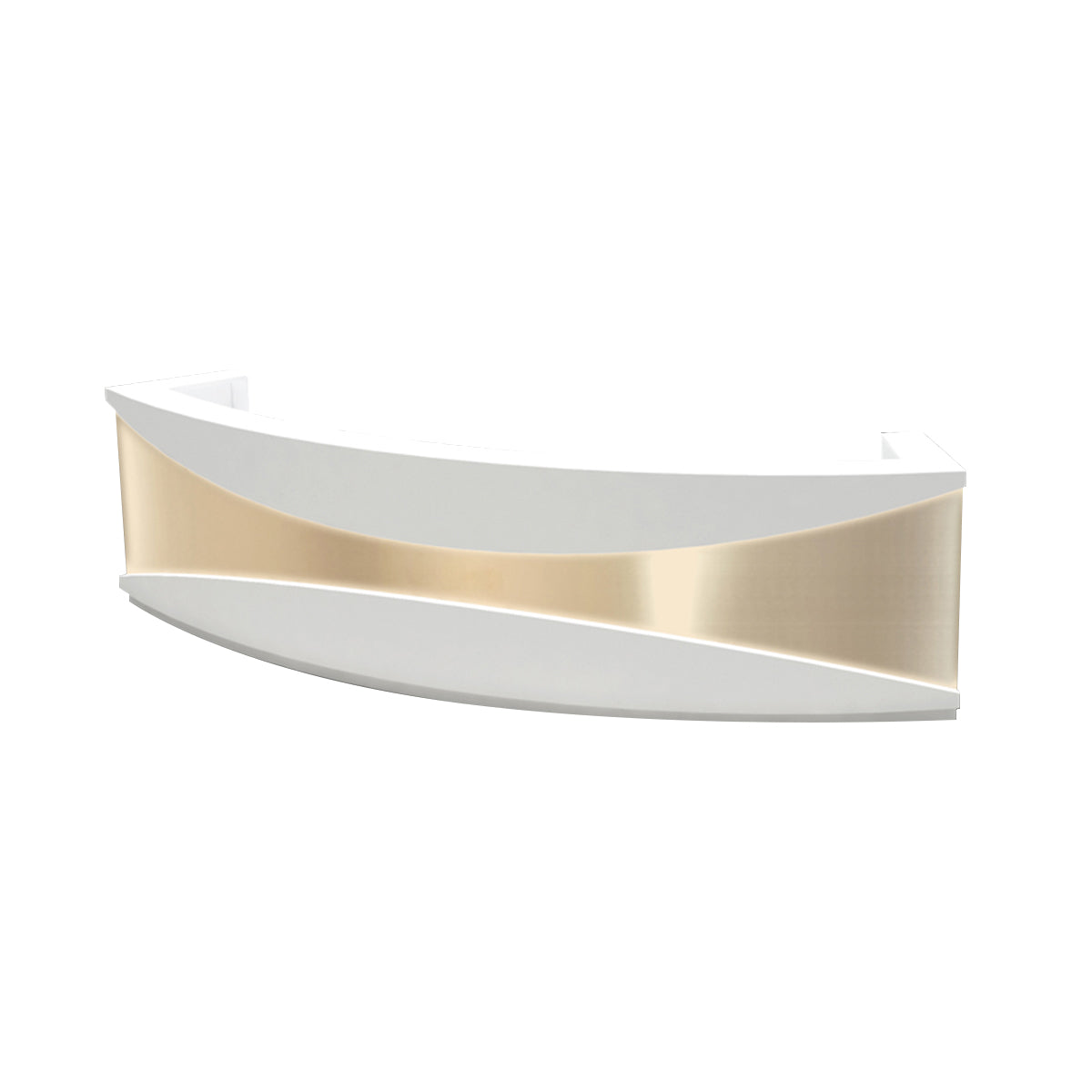 Modern Minimalist Stainless Steel Light Luxury Reception Desk