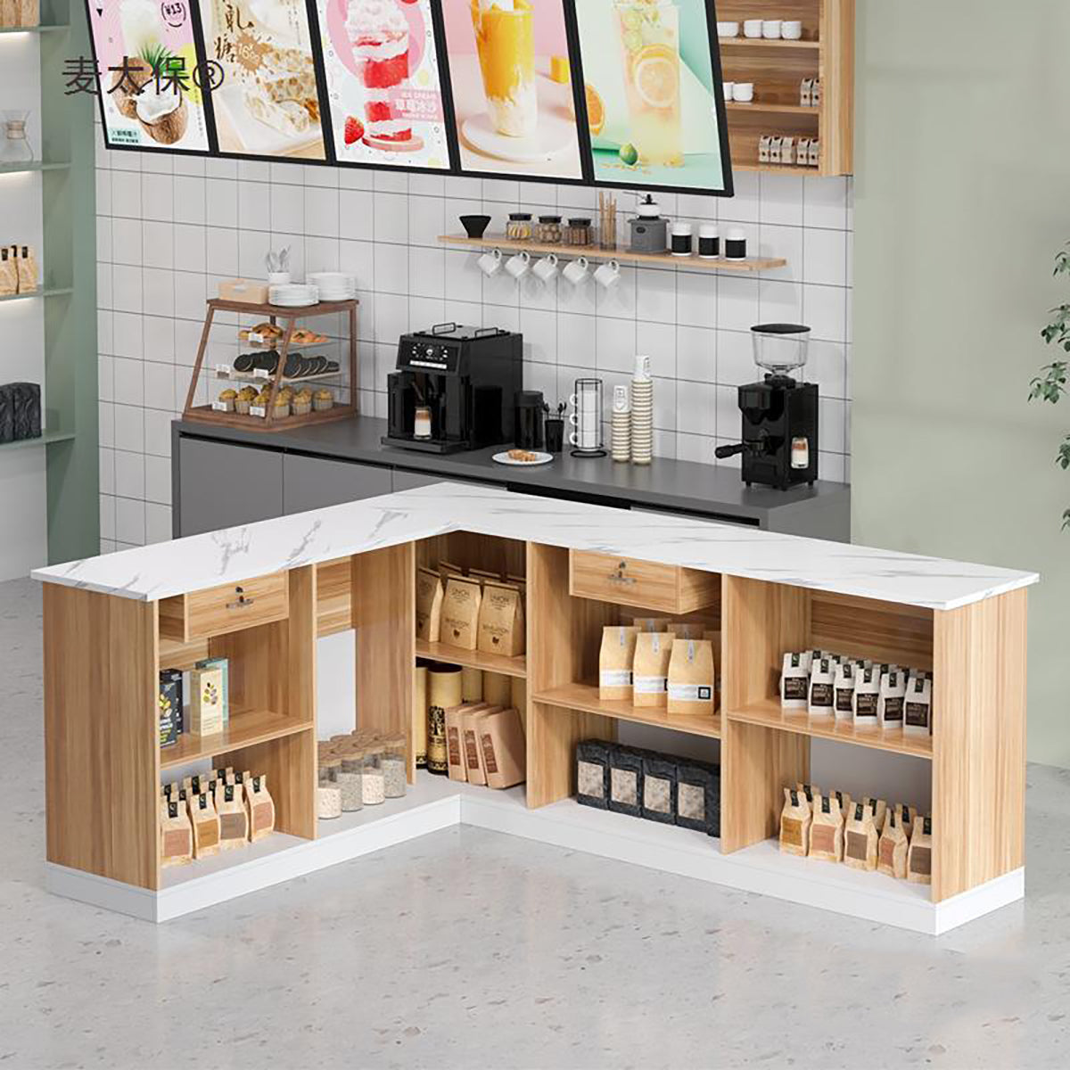 Catering Counter Restaurant Front Desk Reception Desk