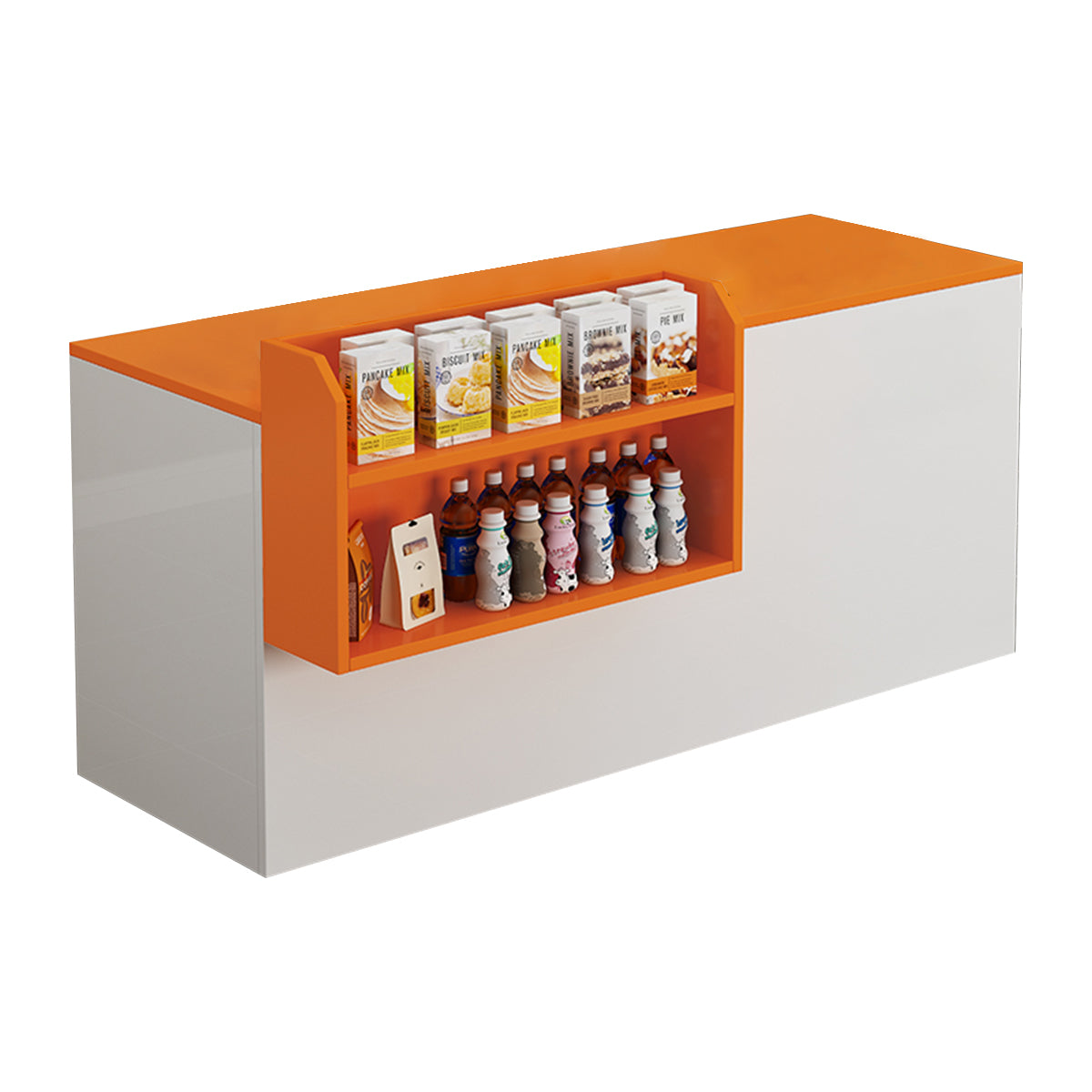 Compact and Simple Counter Cashier Front Desk Reception Desk