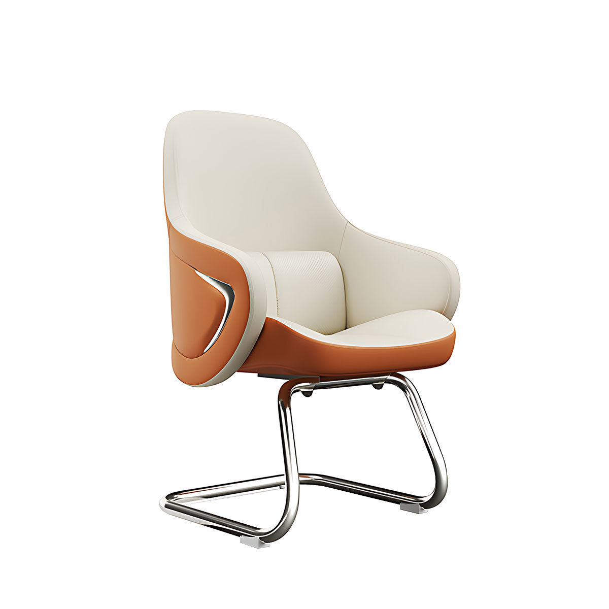 Stylish Office Chair with Headrest and Height Adjustment for Home & Office