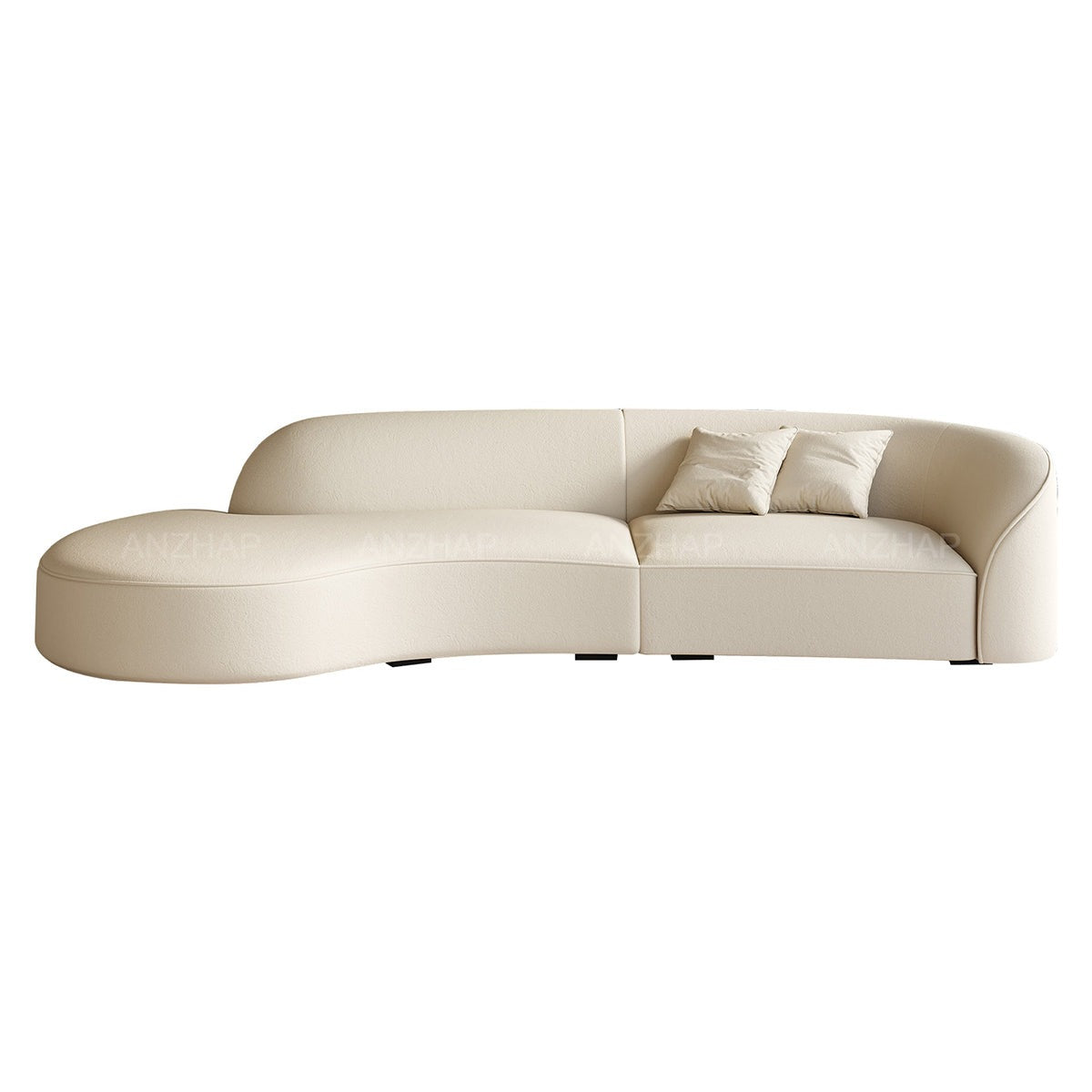 Luxury Creamy White Sofa for Living Room & Lounge（Stock Items）