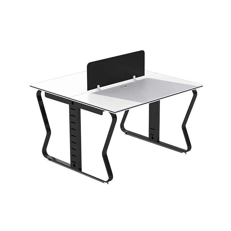 Modern Office Concept Computer Workstation Desk and Chair Combination