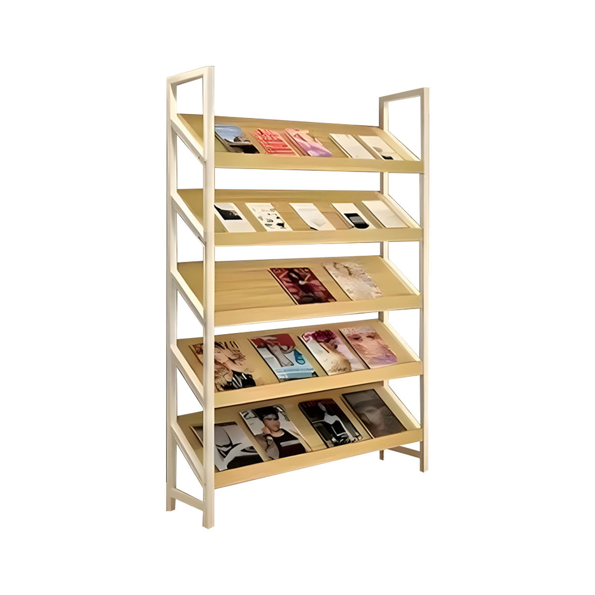 Freestanding Bookshelf Multilayer Tall Bookshelf Open Bookshelves and Bookcases