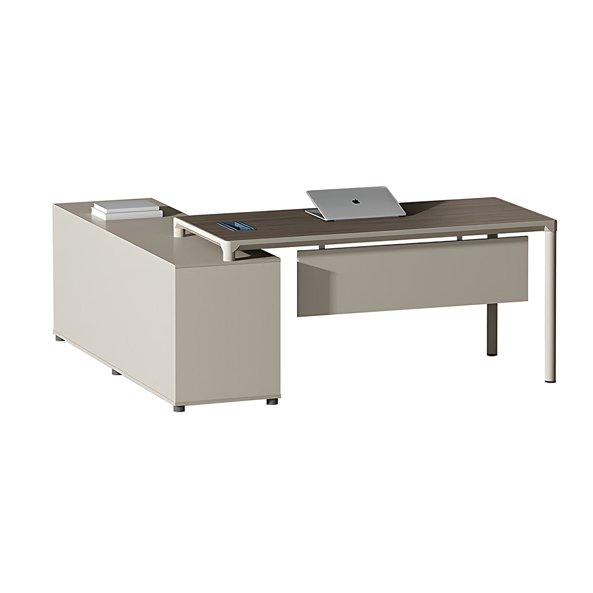 Modern Minimalist Single Executive Desk