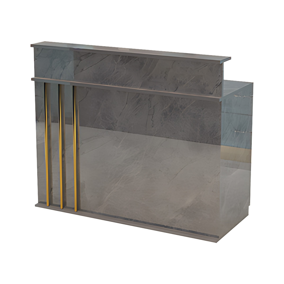 Minimalist Cashier Small Bar Front Desk Table Reception Desk