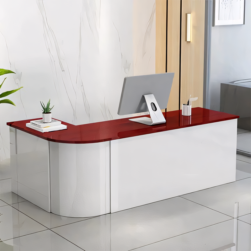 Rounded Corner Reception Desk