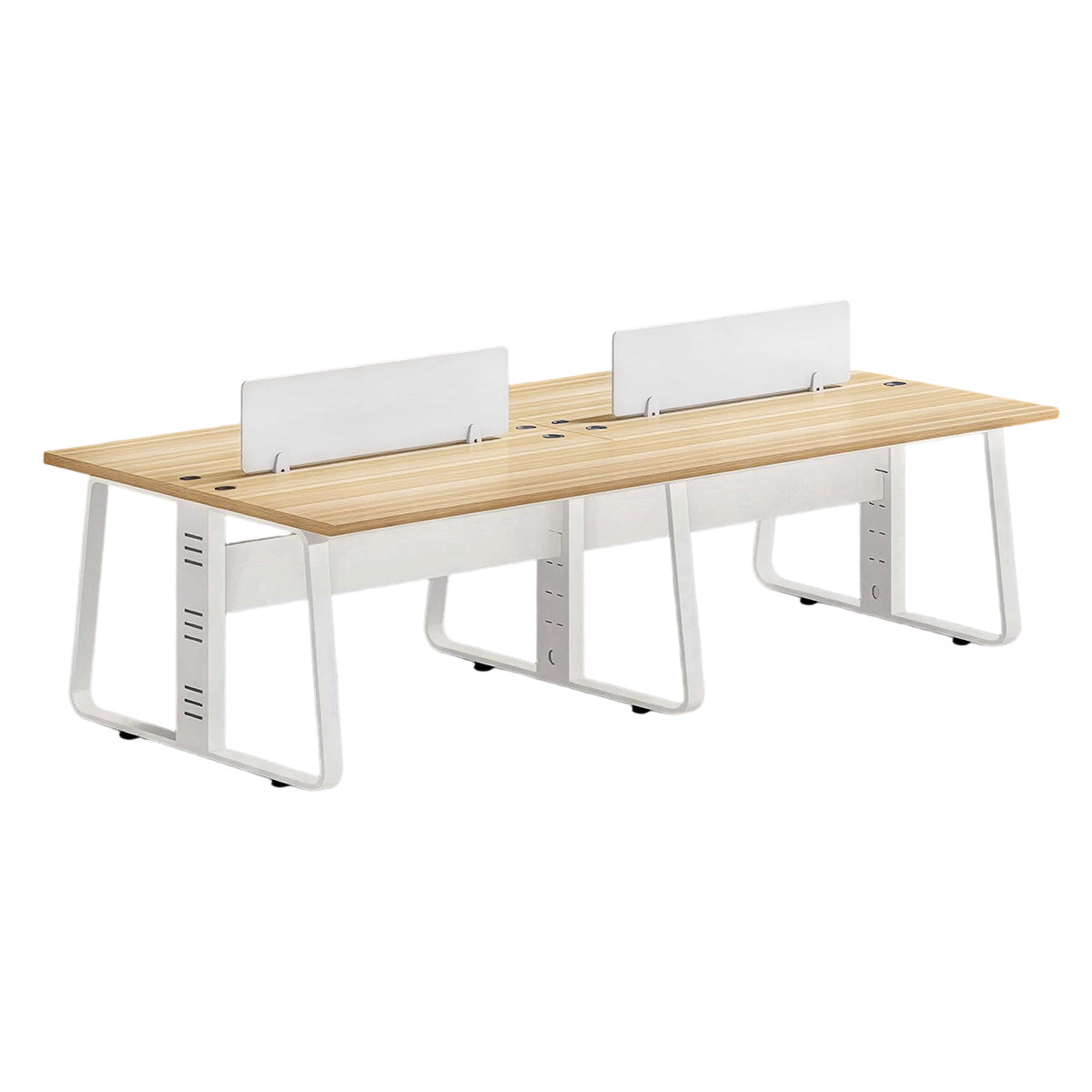 Fully Upgraded Flexible Combination Face to Face Two Person Desk