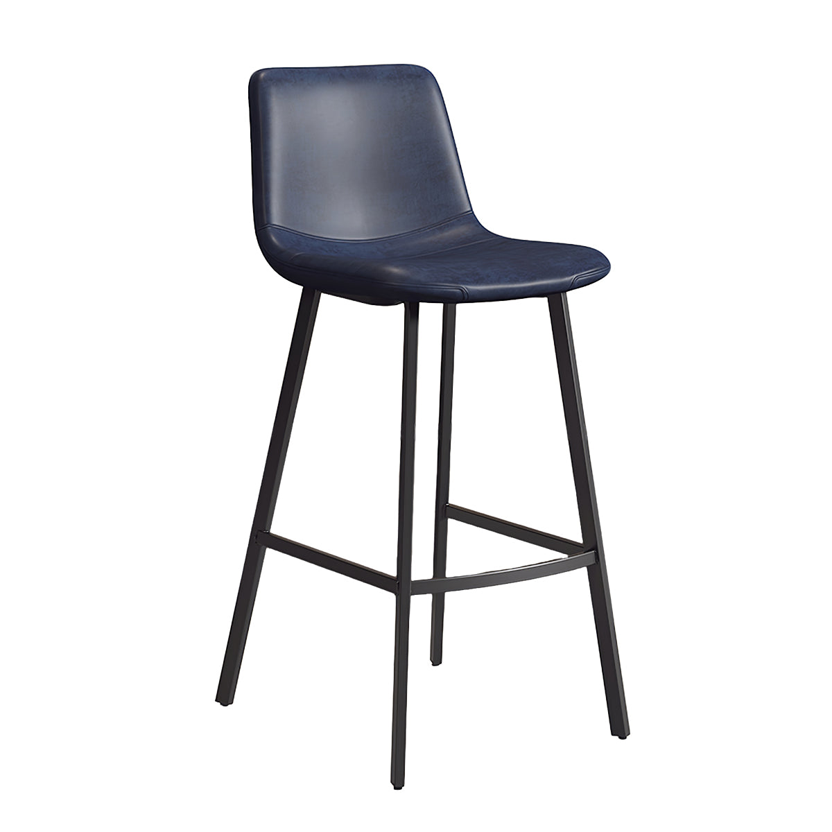 Luxury Iron Bar Stool with Backrest for Cafes and Home