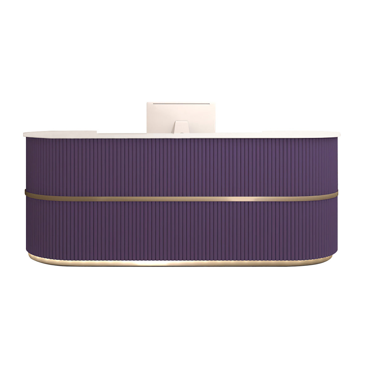 Clothing Store Women's Curved Reception Front Desk