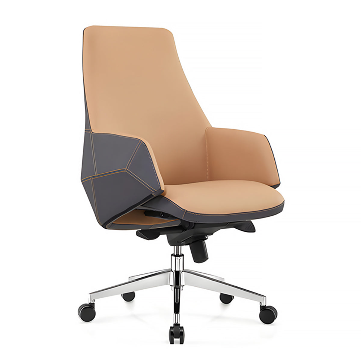 Luxury Executive Office Chair with Ergonomic Support for Comfortable Work