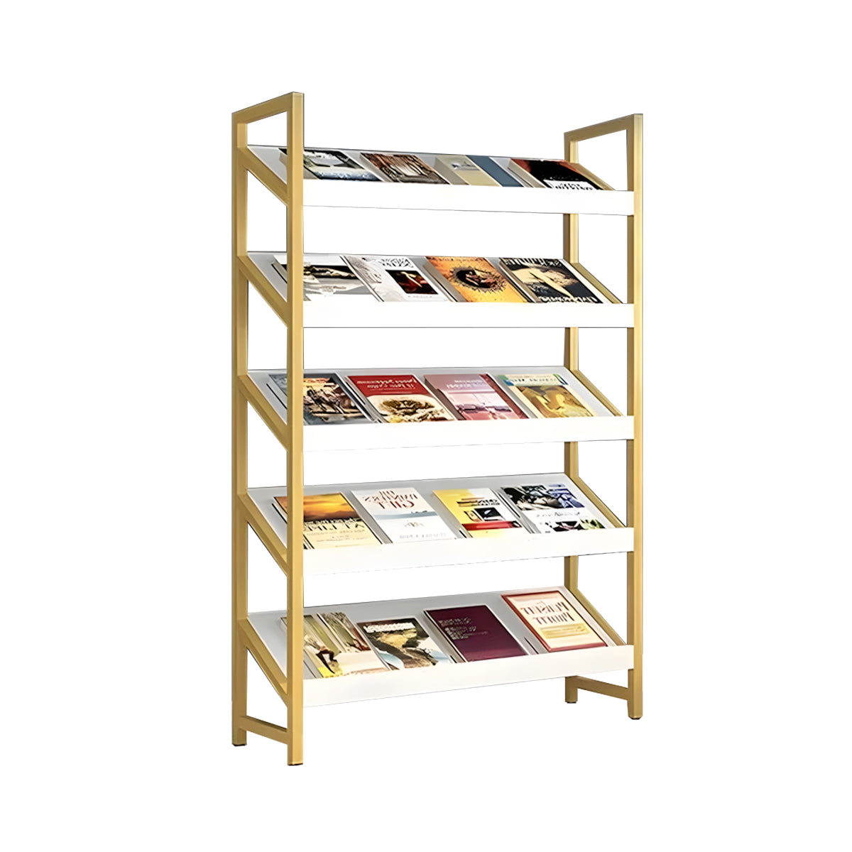 Freestanding Bookshelf Multilayer Tall Bookshelf Open Bookshelves and Bookcases