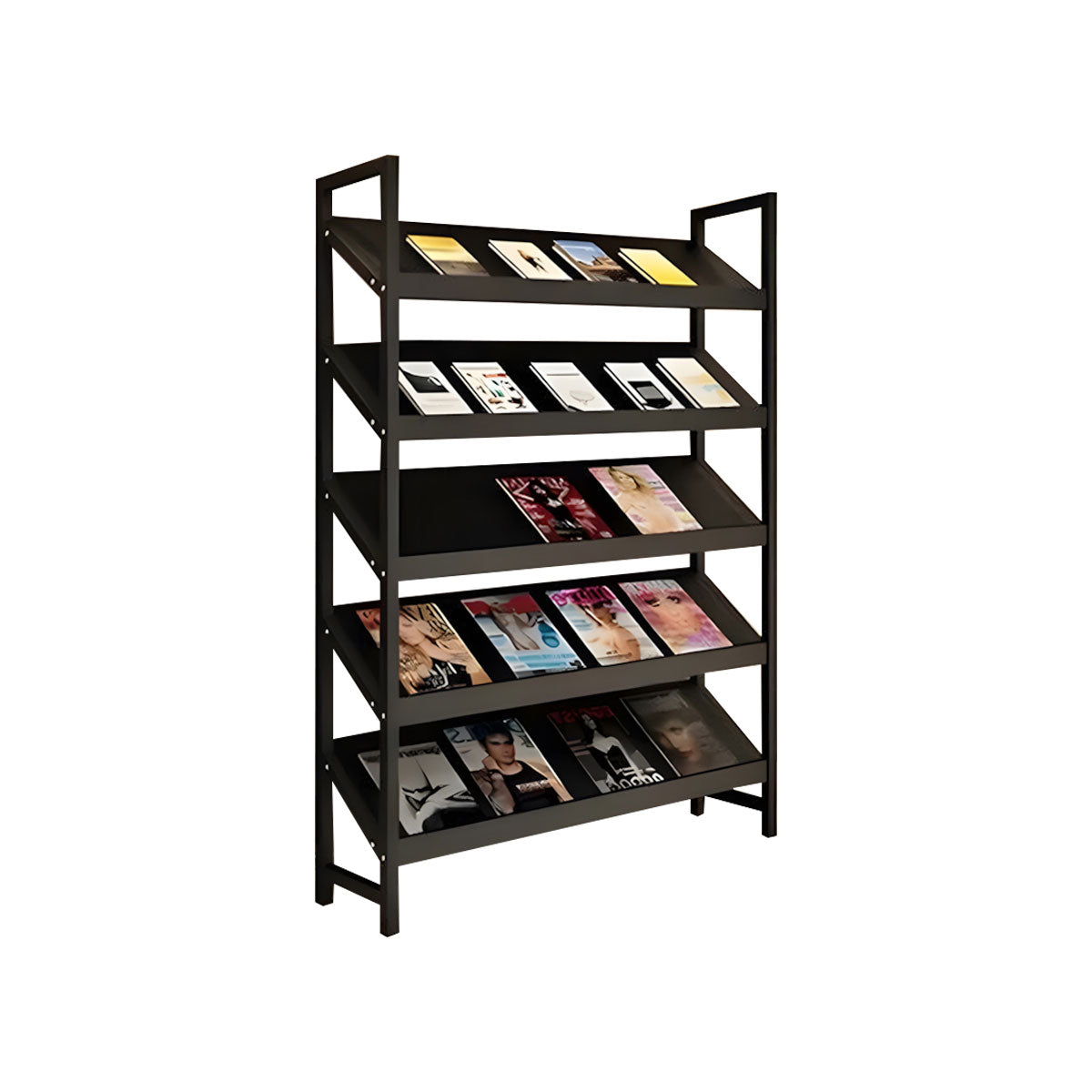Freestanding Bookshelf Multilayer Tall Bookshelf Open Bookshelves and Bookcases