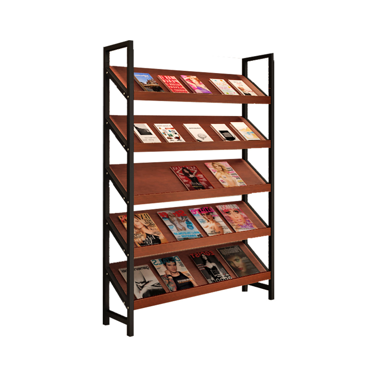 Freestanding Bookshelf Multilayer Tall Bookshelf Open Bookshelves and Bookcases