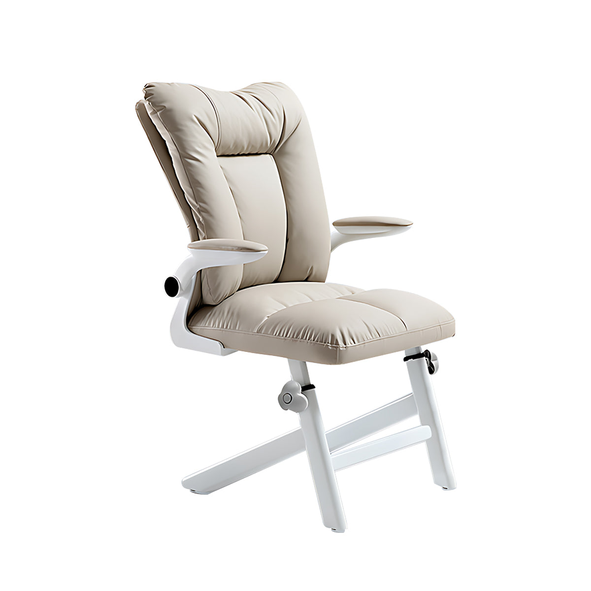 Ergonomic Office Chair with Lumbar Support, Adjustable Arms, 3 Fabrics