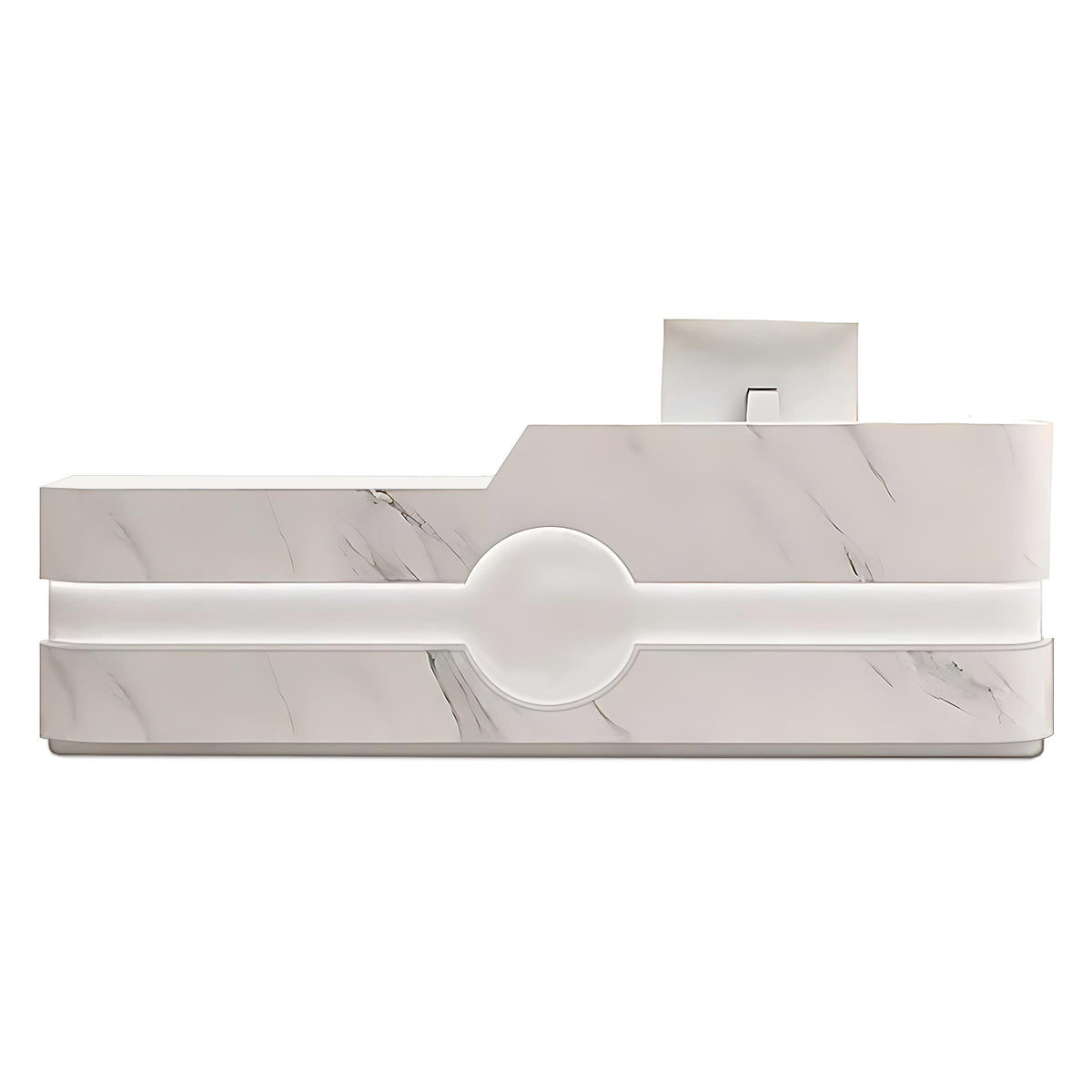Simple Modern Creative Company Reception Desk