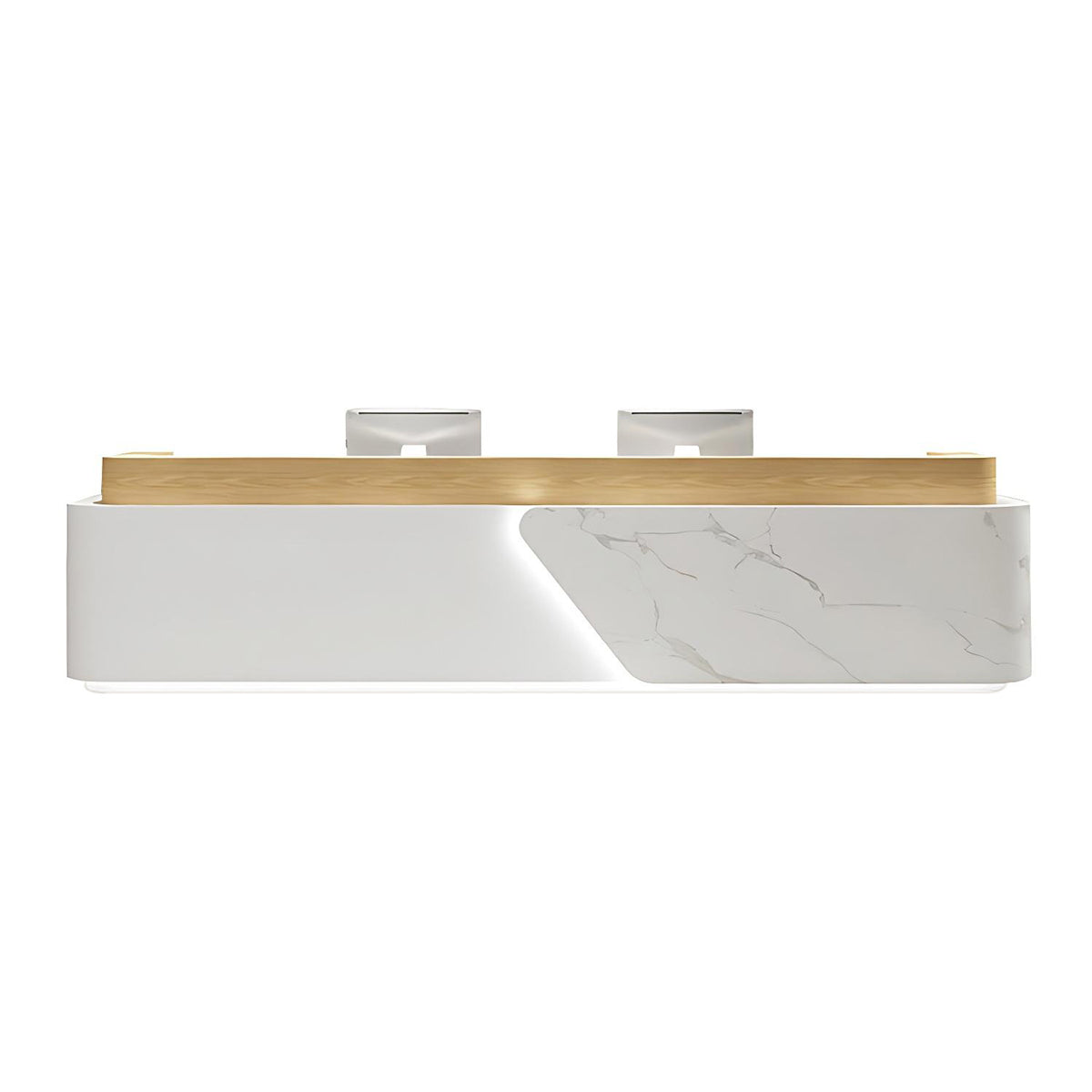 Company Front Desk Beauty Salon Bar Simple Lacquer Reception Desk