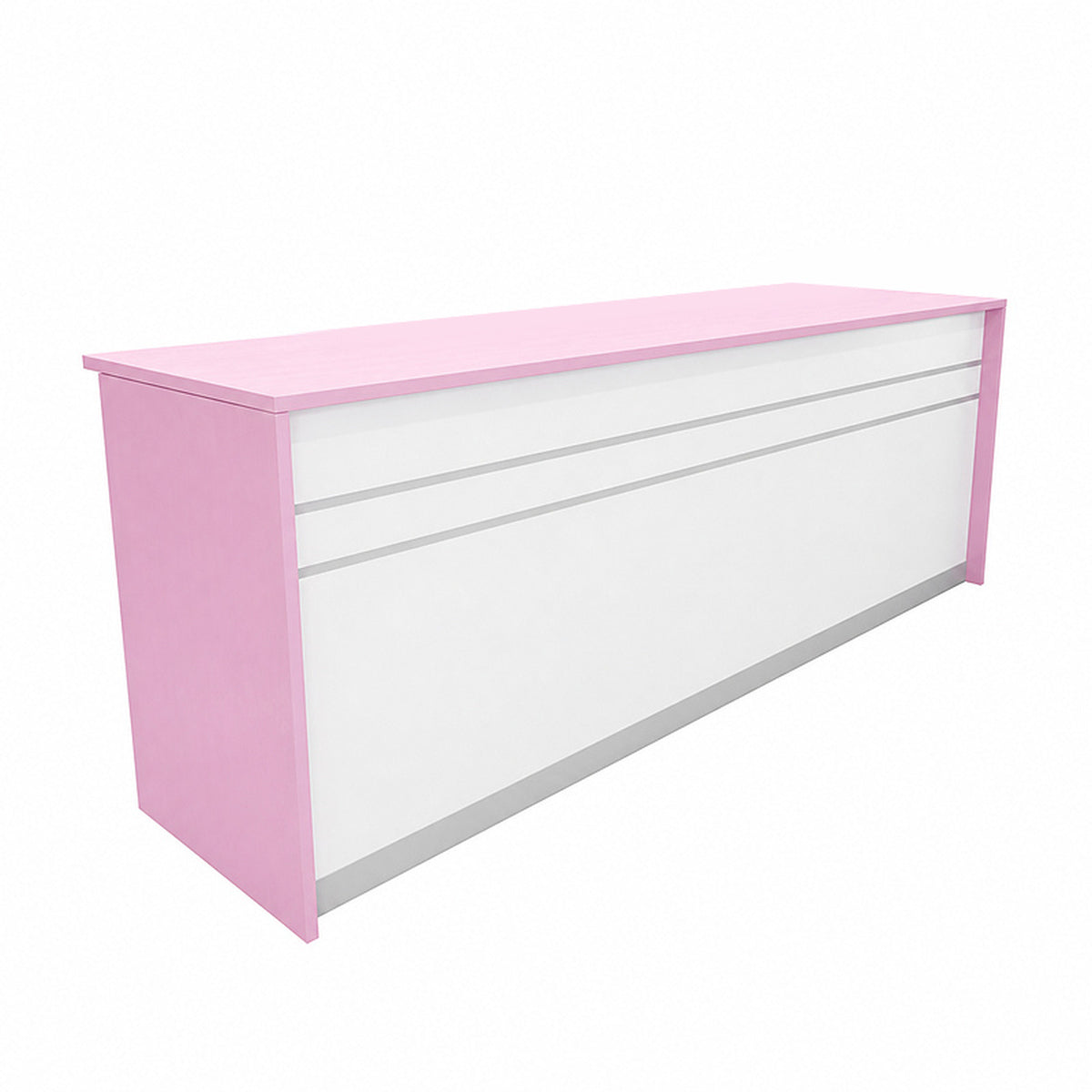 Reception Desk 47–94 in Wide with Solid Wood
