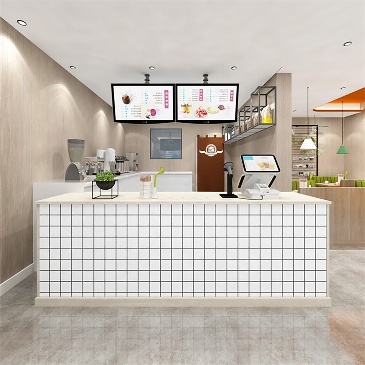 Reception Desk 47–94 in Wide with Solid Wood