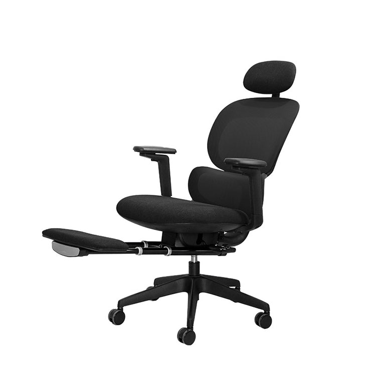 Reclining Office Chair Ergonomic Chair Staff Chair  with Headrest