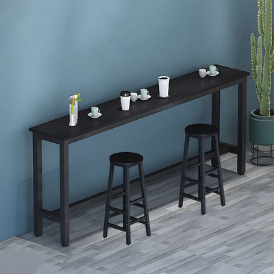 Solid Wood Bar Table Narrow Long Bar Top Table（Sale Event）