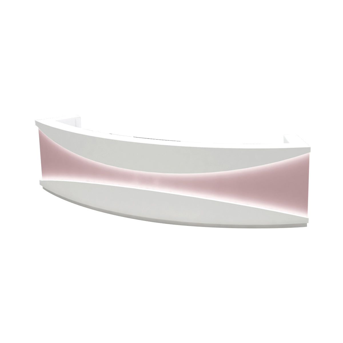 Modern Minimalist Stainless Steel Light Luxury Reception Desk