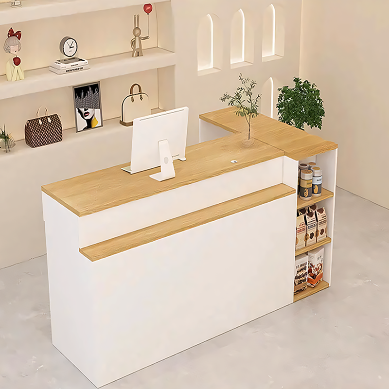 Simple Modern Cornerable Front Desk