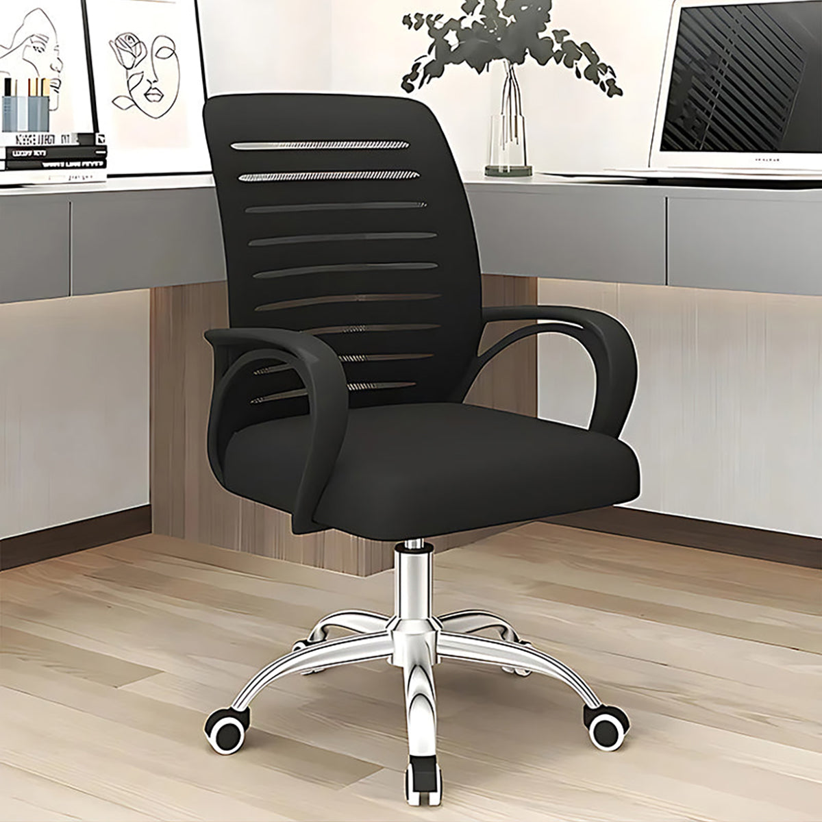 Rotating Latex Cushion Adjustable Office Chair – Anzhap