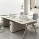 Functional Office Desk with Power & Privacy Panel for Productive Workspaces