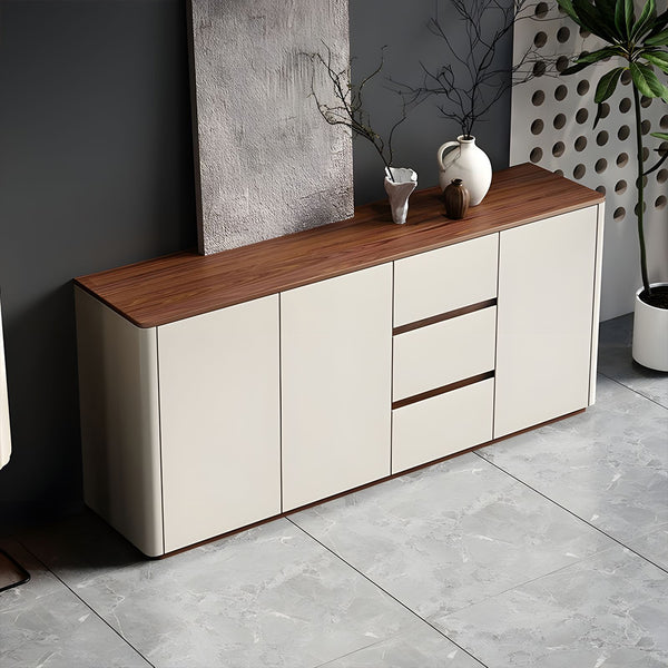 Minimalist Eco-Friendly Sideboard with Adjustable Shelves and Storage ...