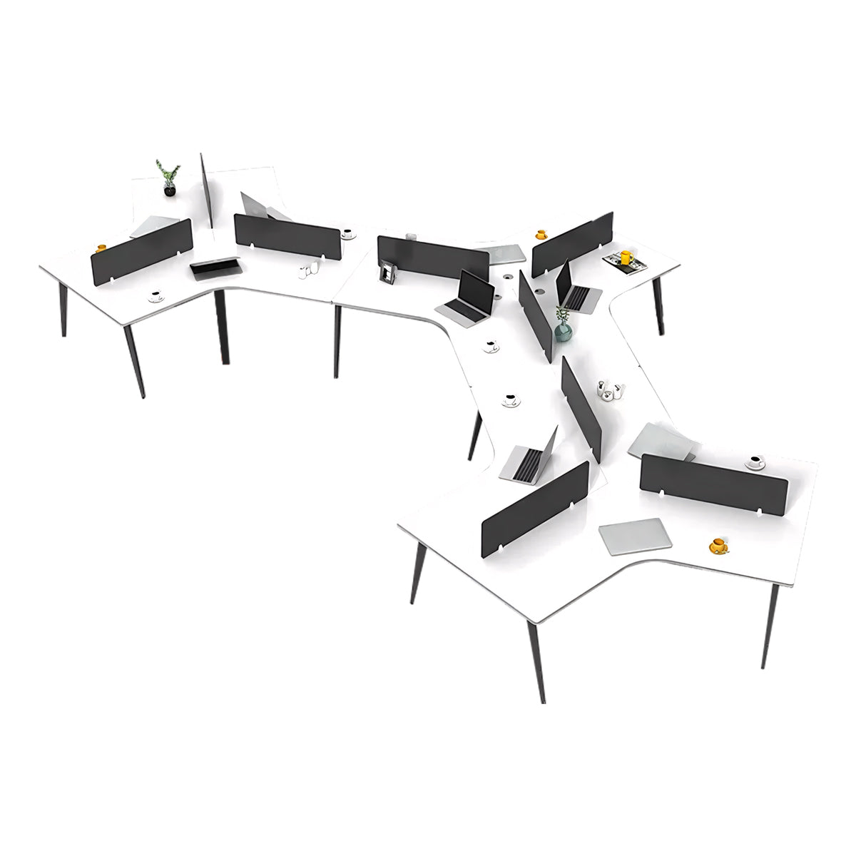 Versatile Modular Minimalist Office Desk