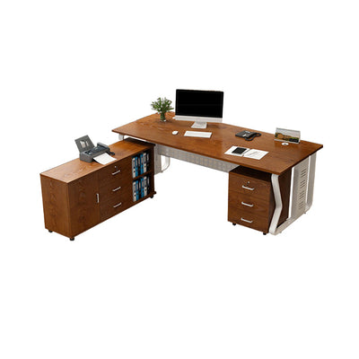 Minimalist Modern Solo Executive Office Desk