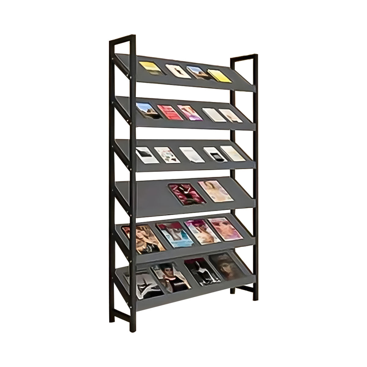 Freestanding Bookshelf Multilayer Tall Bookshelf Open Bookshelves and Bookcases
