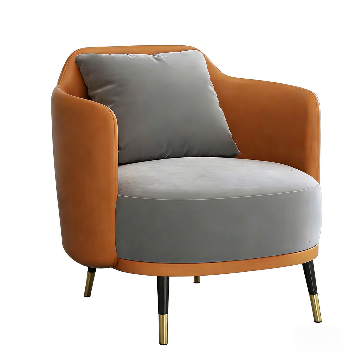 Artistic Style Leisure Reception Office Sofa Single Seat