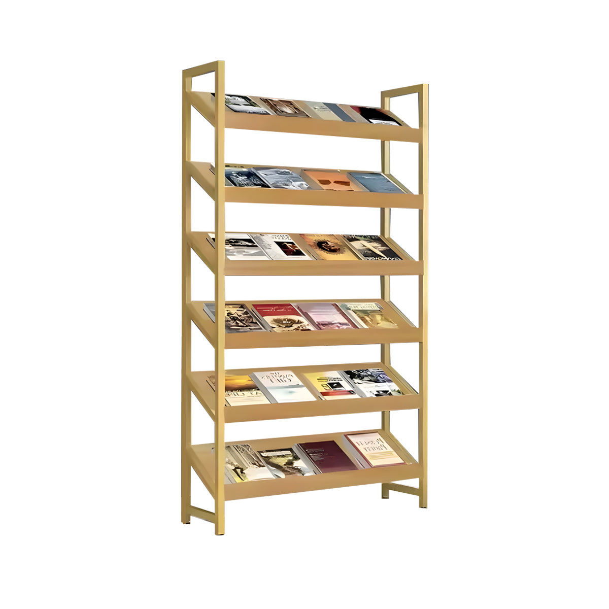 Freestanding Bookshelf Multilayer Tall Bookshelf Open Bookshelves and Bookcases