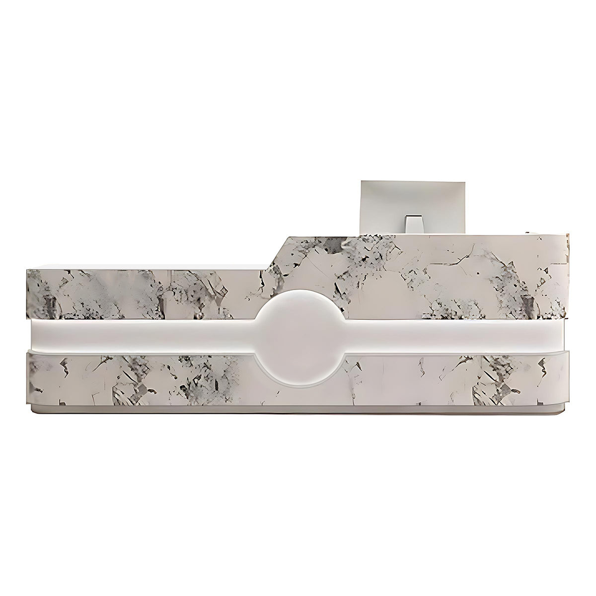 Simple Modern Creative Company Reception Desk