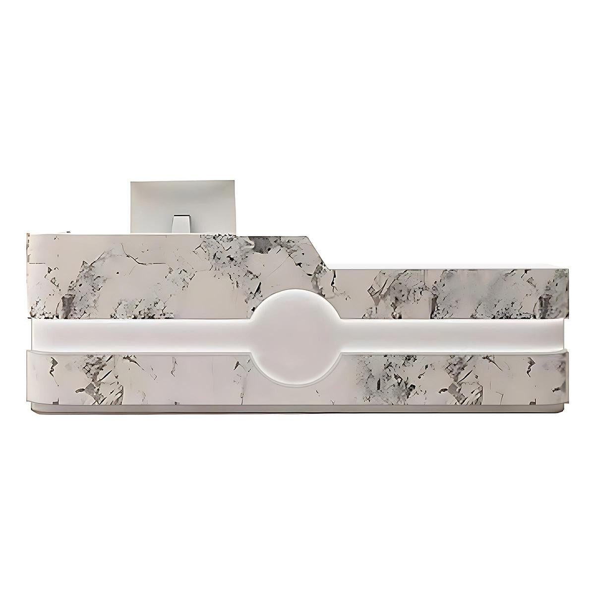 Simple Modern Creative Company Reception Desk