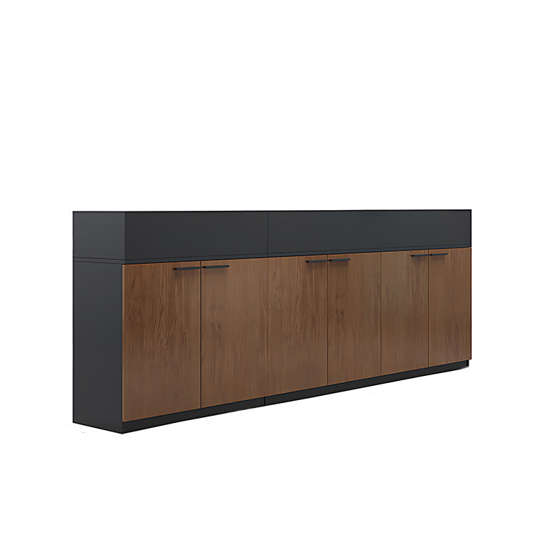 Office File Cabinet, Low Cabinet, Wooden Cabinet with Lock