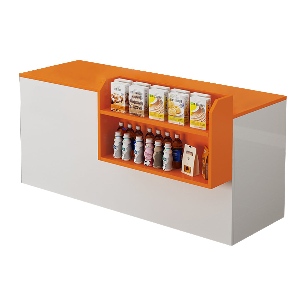 Compact and Simple Counter Cashier Front Desk Reception Desk