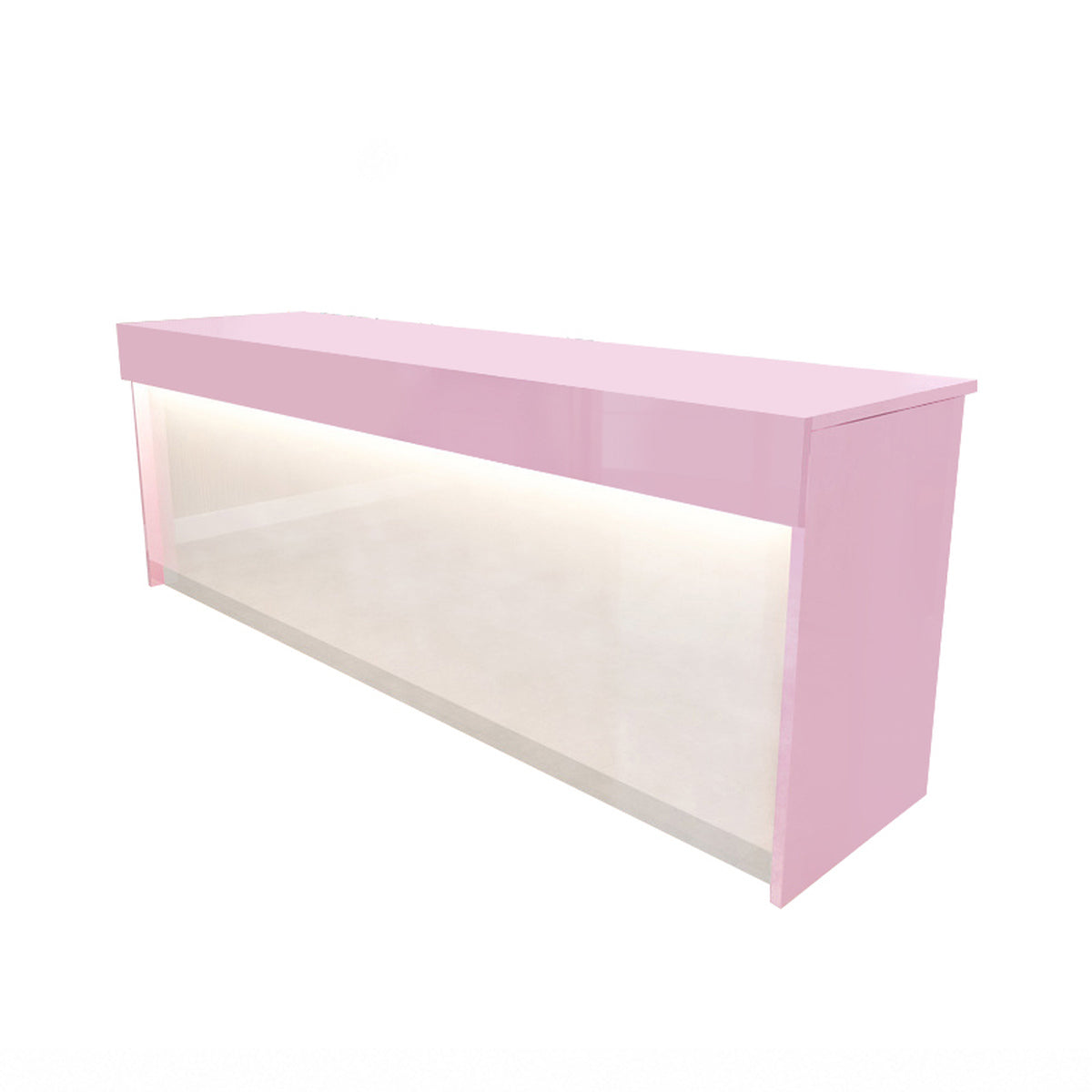 Reception Desk 47–94 in Wide with Solid Wood