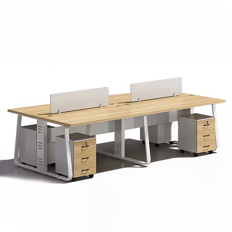 Fully Upgraded Flexible Combination Face to Face Two Person Desk