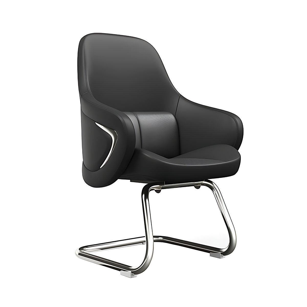 Stylish Office Chair with Headrest and Height Adjustment for Home & Office