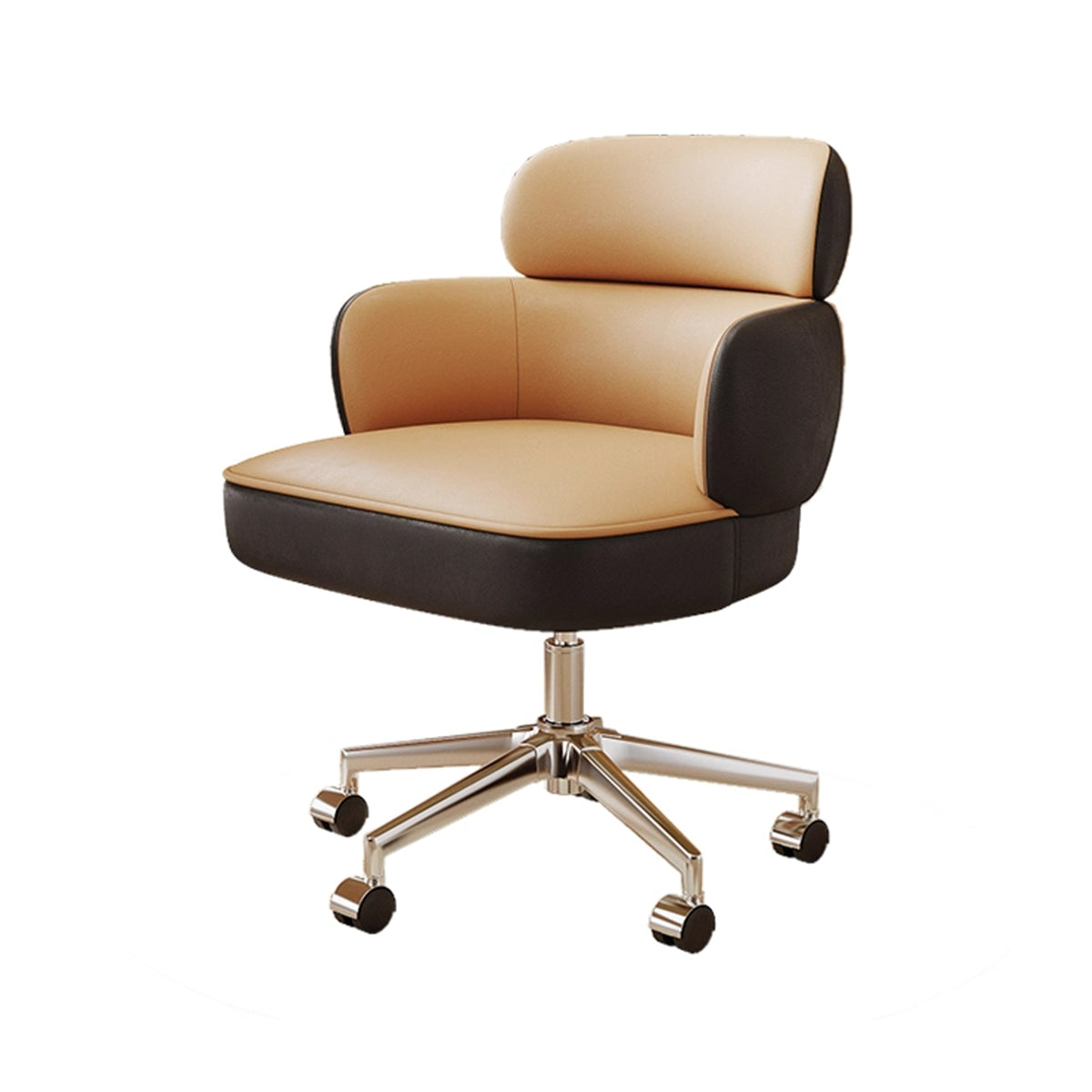 Minimalist Swivel Office Chair with Comfortable Backrest