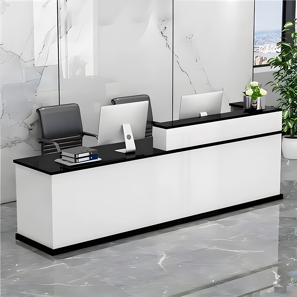 Company Reception Desk