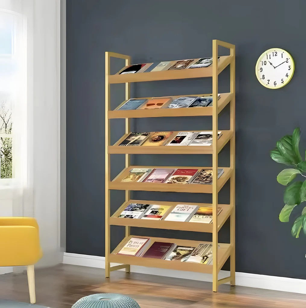 Freestanding Bookshelf Multilayer Tall Bookshelf Open Bookshelves and Bookcases