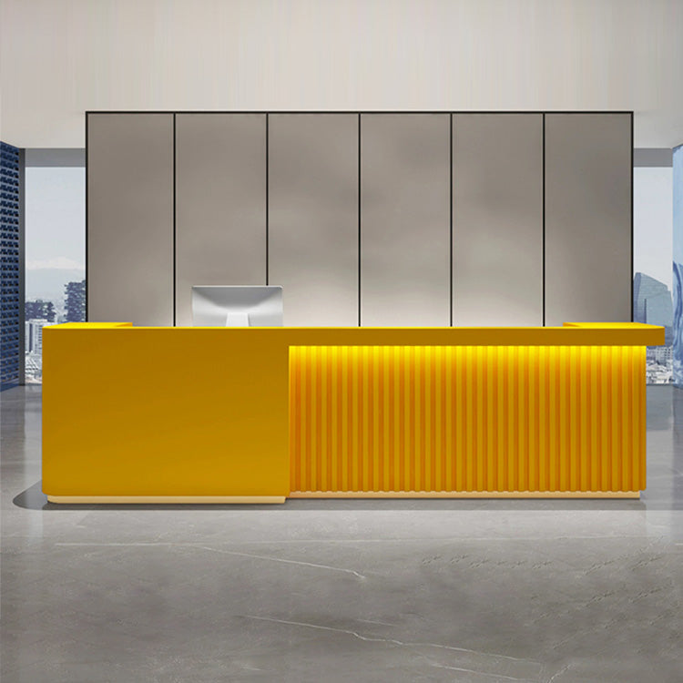 Modern Simple Lacquered Reception Desk