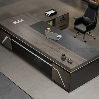 Simple Modern President Desk Large Desk Supervisor Manager Desk