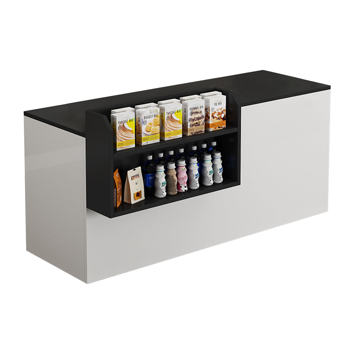 Compact and Simple Counter Cashier Front Desk Reception Desk