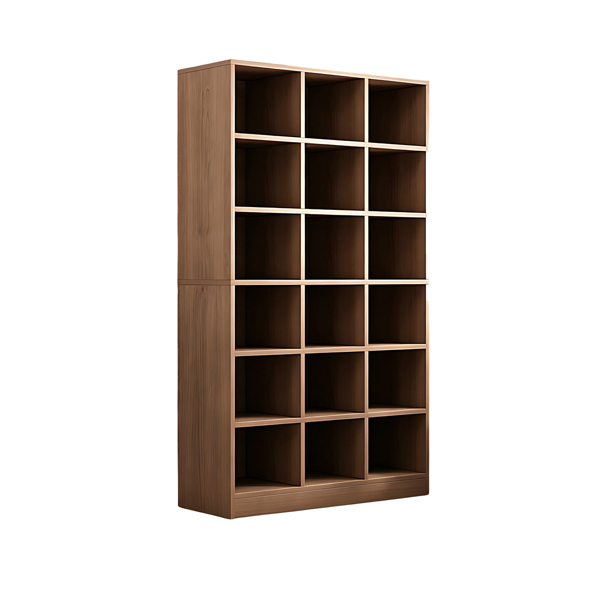 Storage Cabinet, Walnut Engineered Wood L31" × W12" × H70", Walnut finish, for office storage space, office storage furniture