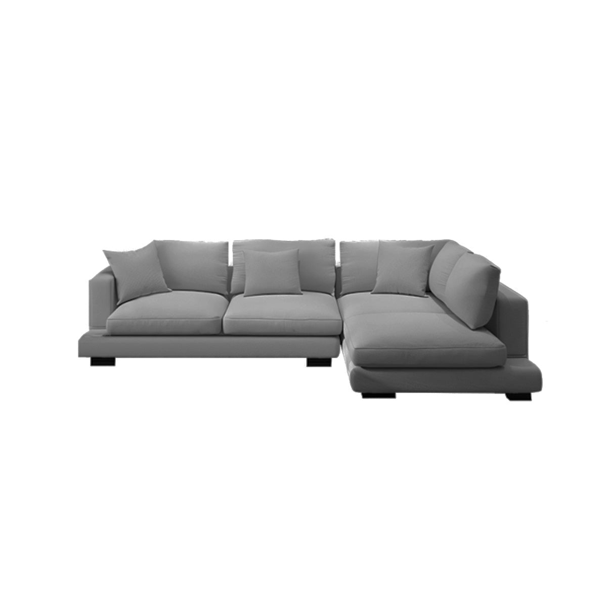 Modular L-Shaped Sectional Sofa